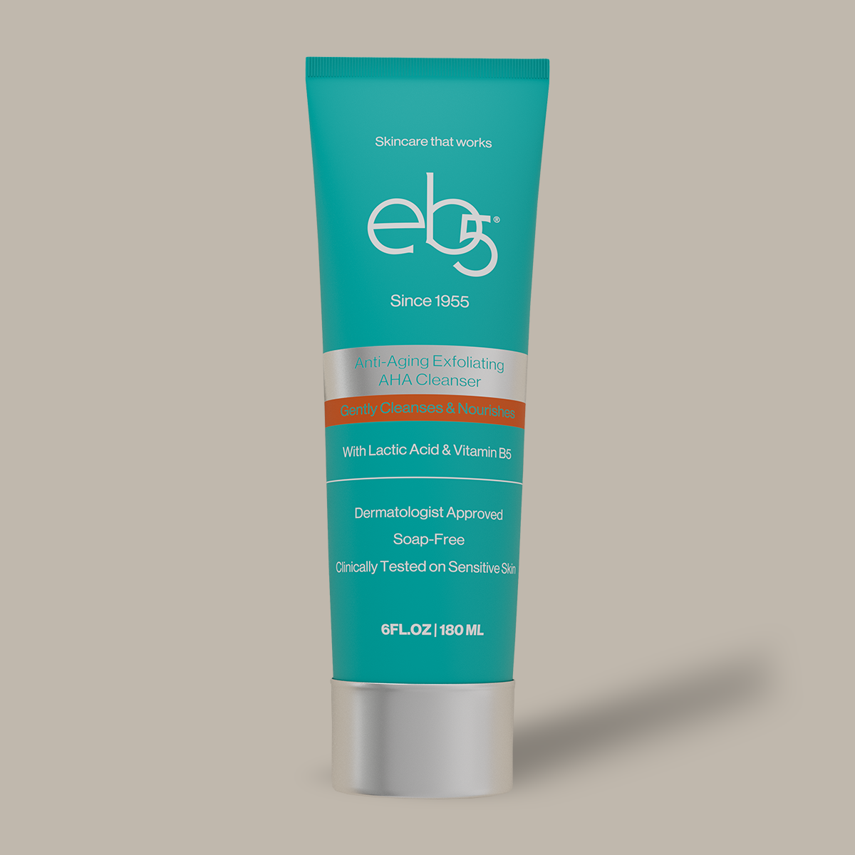 eb5 face wash for men - exfoliating AHA cleanser since 1955