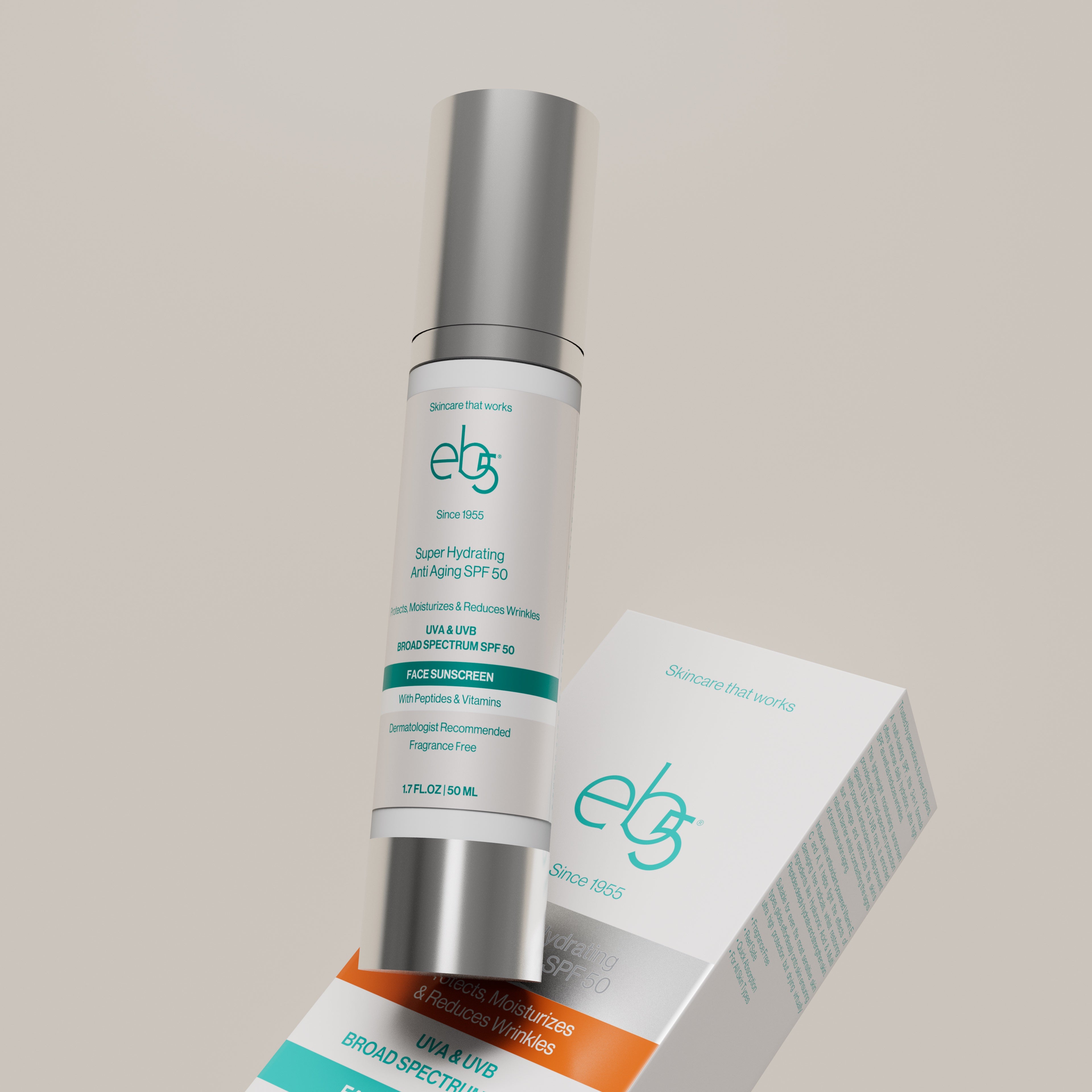 eb5 mens sunscreen - absorbs quickly without greasy residue