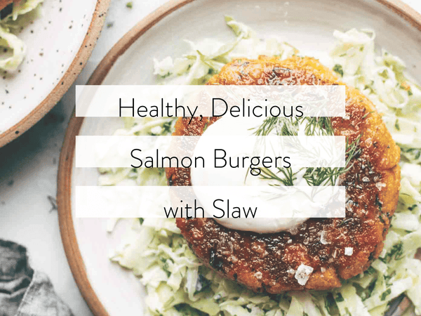Healthy, Delicious Salmon Burgers!