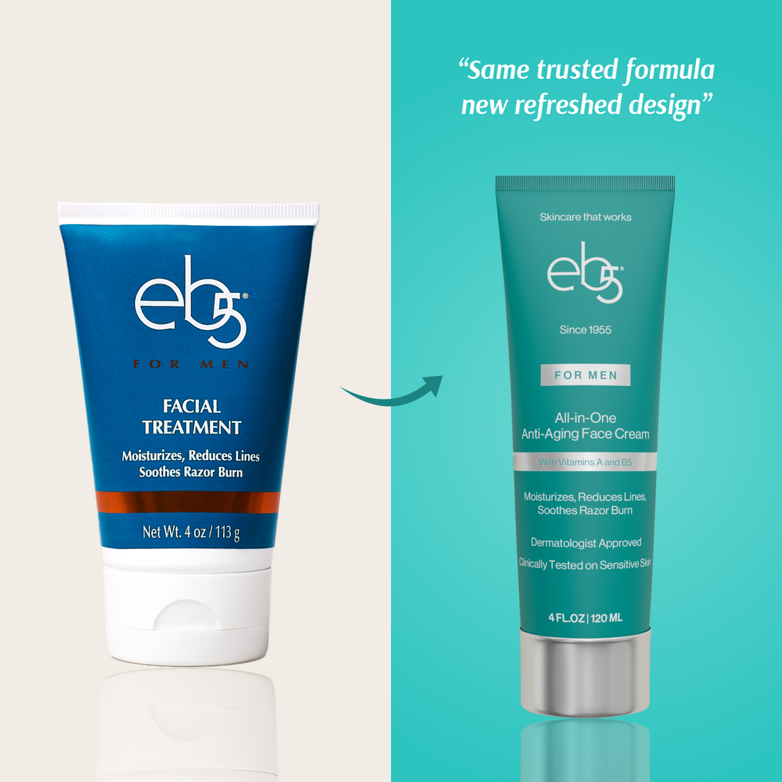 face cream for men with retinol and vitamin E