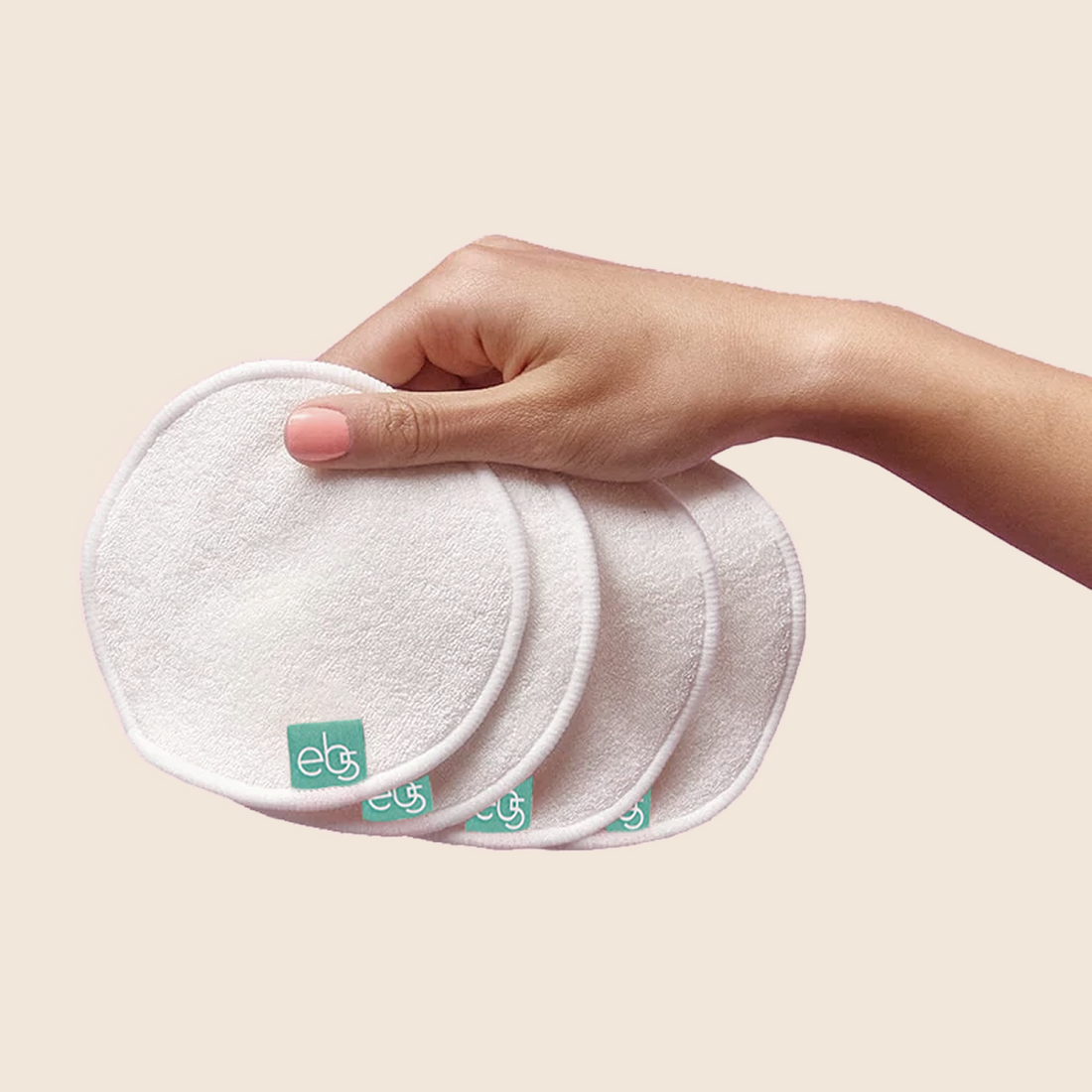 Reusable Bamboo Cleansing Pads (Pack of 4)